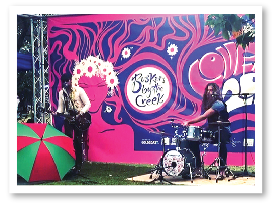 Band Stickers, Kick Drum Signs, Backdrops